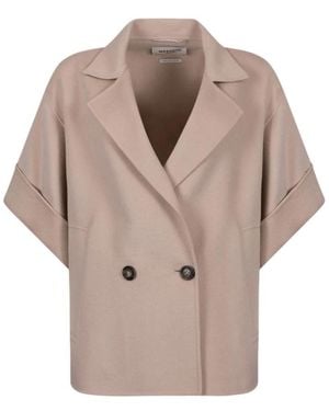 Weekend by Maxmara Double-Breasted Coats - Neutro