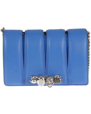 McQueen Cross Body Bags - Azul