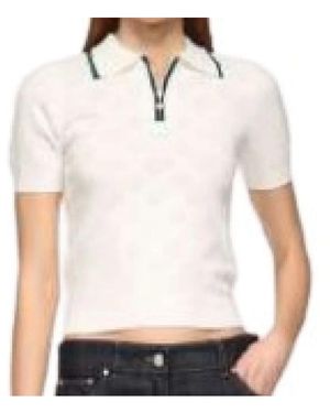 CASABLANCA Polo Shirts - White