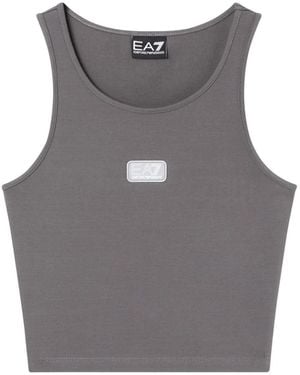 EA7 Sleeveless Tops - Grey