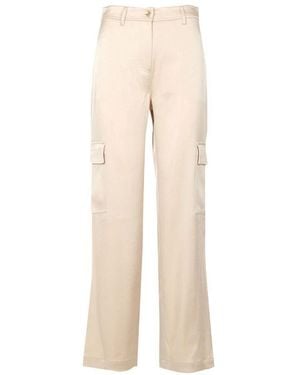 Michael Kors Wide Pants - Natural