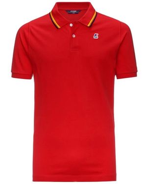 K-Way Polo Shirts - Red