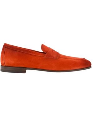 Santoni Loafers - Red