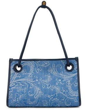 Etro Tote Bags - Bleu