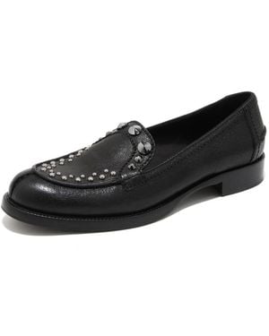Car Shoe Loafers - Black