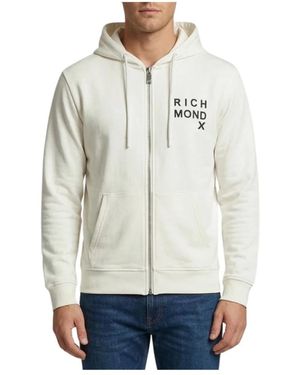 John Richmond Zip-Throughs - Grey