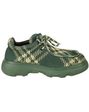 Burberry Laced Shoes - Green