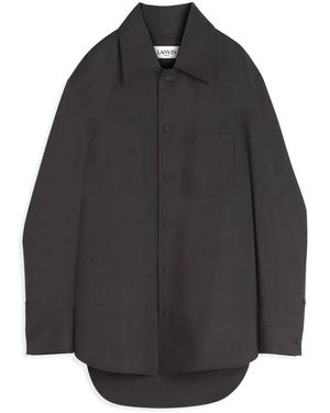 Lanvin Casual Shirts - Zwart