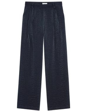 Summum Broeken Metallic Shine - Blauw