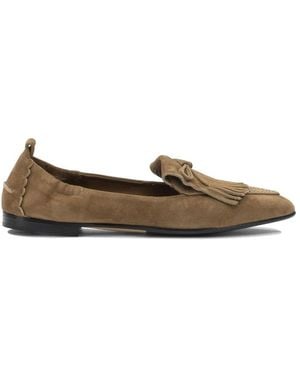 Pomme D'or Schoenen ,Bruin ,Leer Grace Loafers