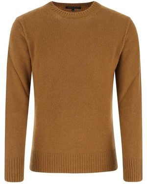 Brian Dales Round-Neck Knitwear - Brown