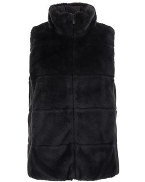 Save The Duck Jassen ,Bruin ,Polyester Nives Vest - Zwart