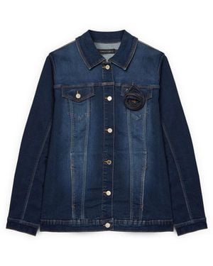 FIORELLA RUBINO Denim Jackets - Azul