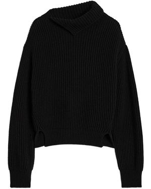 Jil Sander Round-Neck Knitwear - Zwart