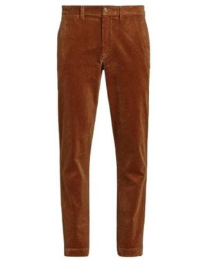 Polo Ralph Lauren Straight Trousers - Brown