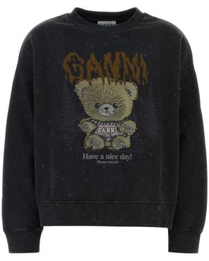 Ganni Sweatshirts - Zwart