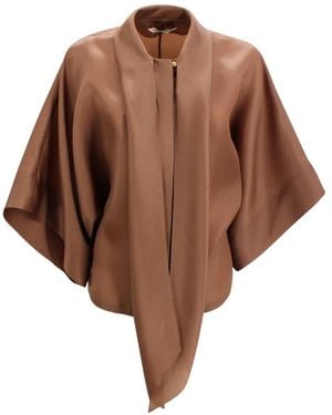 Alberta Ferretti Blouses - Brown