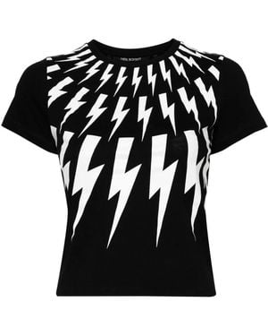 Neil Barrett T-Shirts - Black