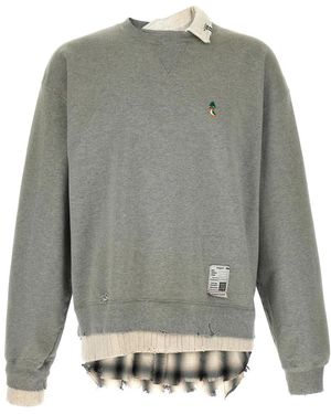Maison Mihara Yasuhiro Sweatshirts - Grey