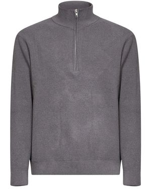 NN07 Danny Half Zip 6429 - Grau