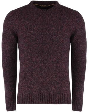 Moorer Cashmere Knitwear - Purple