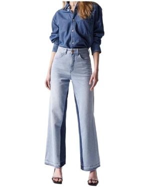 Salsa Jeans Wide Jeans - Blue