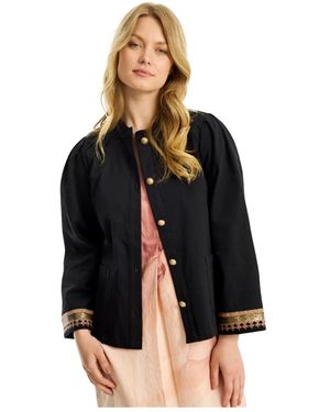 iN FRONT Light Jackets - Black