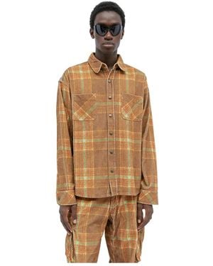 ERL Casual Shirts - Brown
