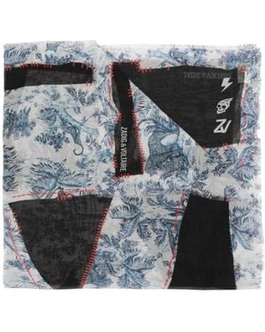 Zadig & Voltaire Scarves - Grey