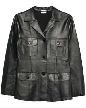 P.A.R.O.S.H. Leather Jackets - Black