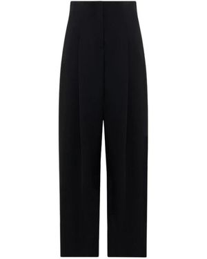 Alpha Studio Pantalon Met Plooi - Zwart