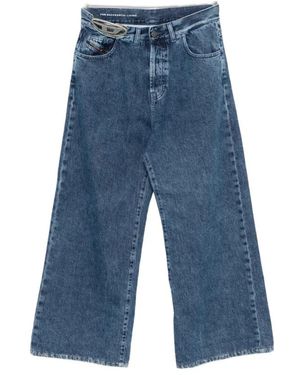 DIESEL Wide Jeans - Azul