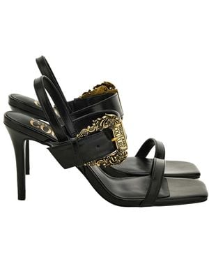 Versace Jeans Couture High Heel Sandals - Negro