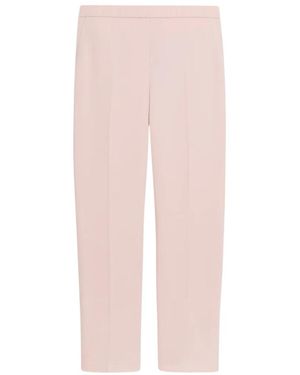 Theory Straight Trousers - Rosa