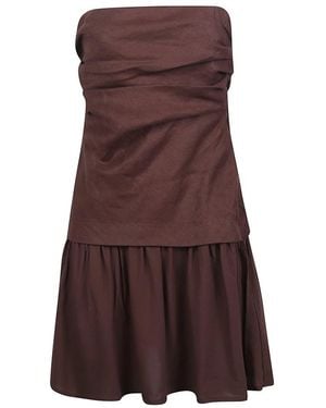 Faithfull the Brand Short Dresses - Brown