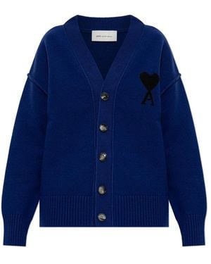 Ami Paris Cardigans - Azul
