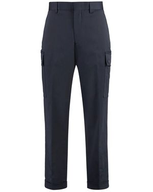 Etro Straight Pants - Blue