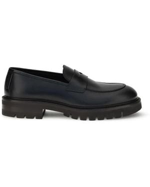 Ferragamo Moderne Penny Loafers - Schwarz