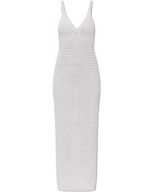 Balmain Knitted Dresses - White