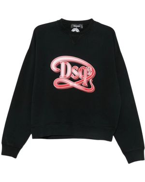 DSquared² Drop Fit Sweatshirt - Zwart