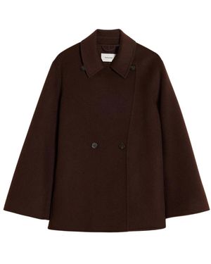 Holzweiler Double-Breasted Coats - Brown