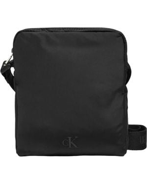 Calvin Klein Schwarze Polyester Umhängetasche
