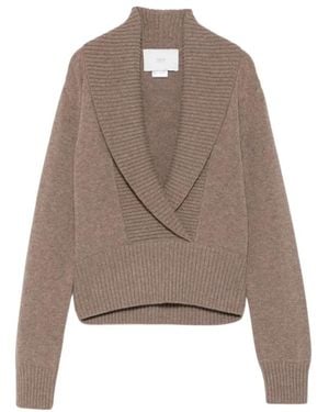 Vanisé Round-Neck Knitwear - Marrone