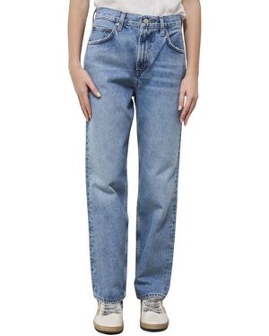 Agolde Straight Jeans - Bleu