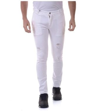 Daniele Alessandrini Skinny Fit Jeans - Purple