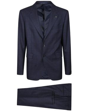 Tagliatore Single Breasted Suits - Bleu
