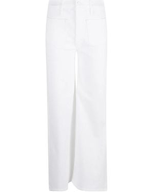 Mother Wide Jeans - Bianco