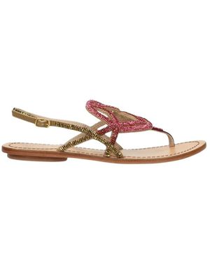 Maliparmi Cuts & Beads Sandal - Bruin