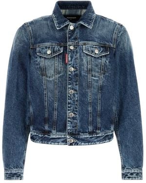 DSquared² Denim Jackets - Azul
