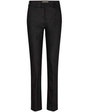 Mos Mosh Slim-Fit Trousers - Black